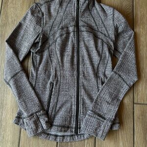Lululemon Athletica Gray Utility Jacket with Athletic Fit